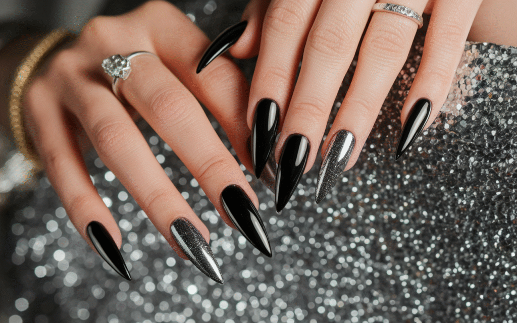 Black Chrome Nails – Mirror, Mirror… Slay