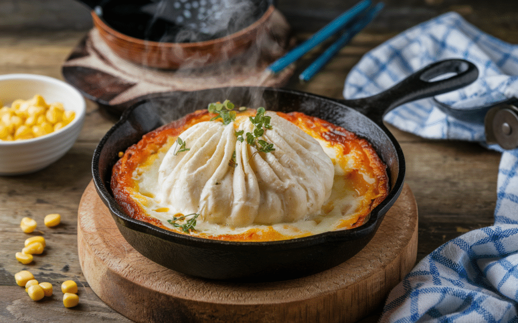 Korean Corn Cheese