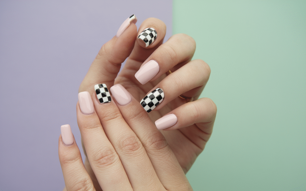 Checkerboard Accents – Cute, But Not Too Cute