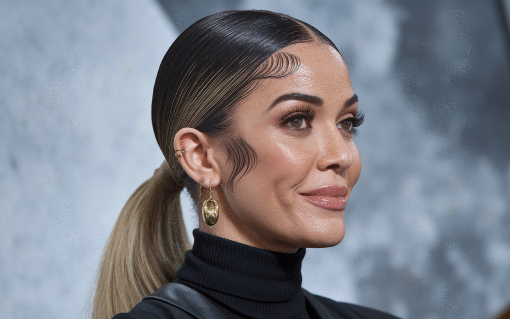 Sleek Low Ponytail