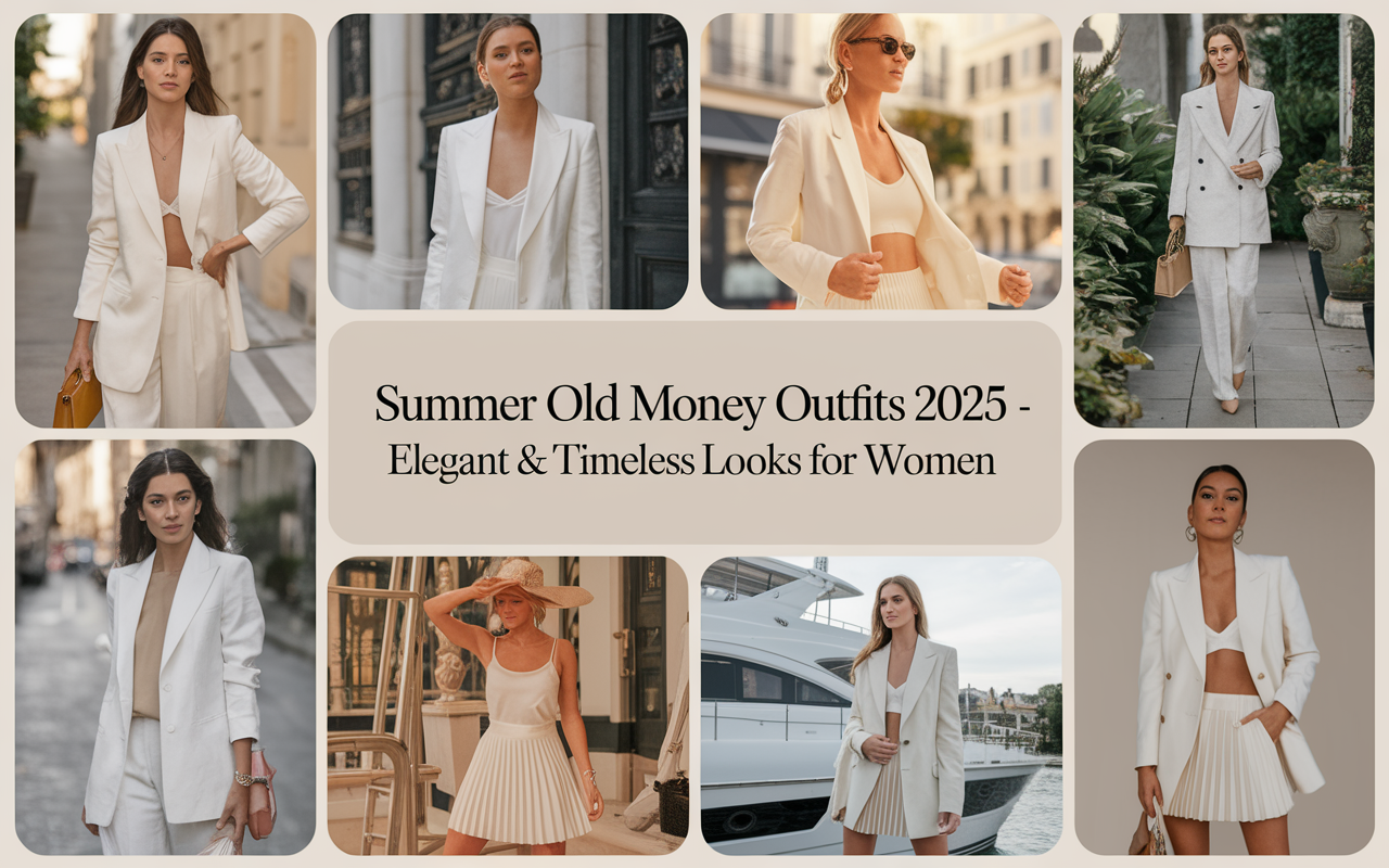 15 Summer Old Money Outfits Ideas 2025 – Elegant & Timeless Looks for Women