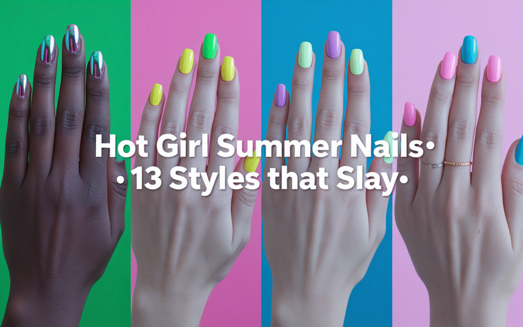 Hot Girl Summer Nails – 13 Looks That Slay the Season