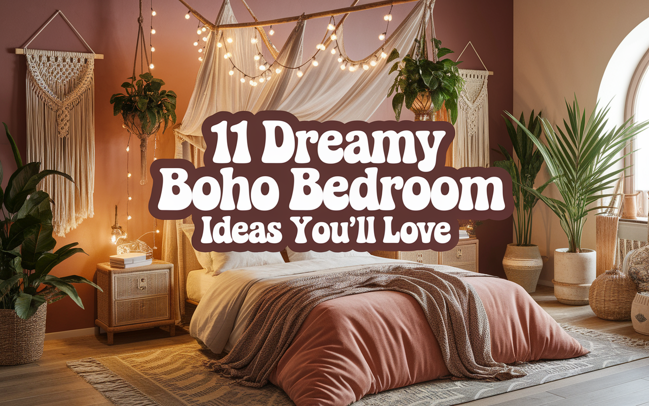11 Dreamy Boho Bedroom Ideas You’ll Love