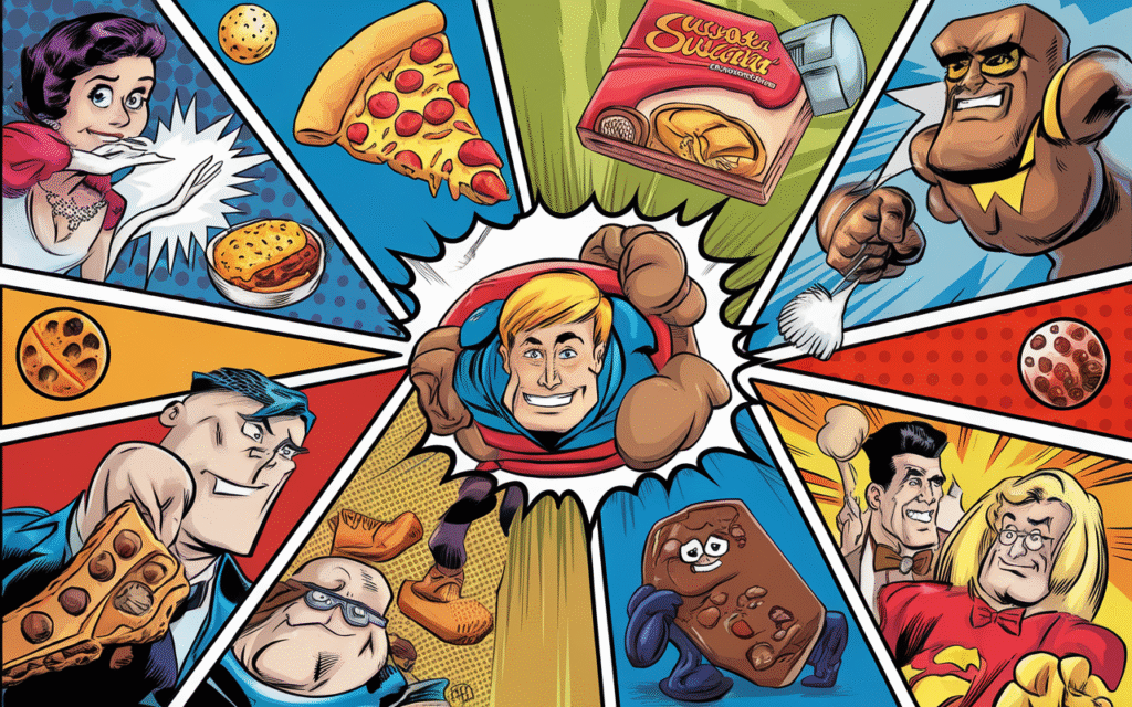 Draw Your Favorite Snack—As a Superhero