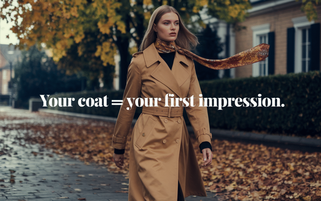 A Statement Coat That Turns Heads