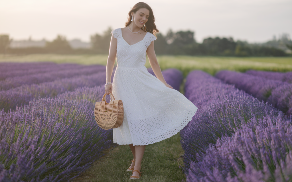 Espadrilles + Flowy Dresses = Peak Summer Rich Girl