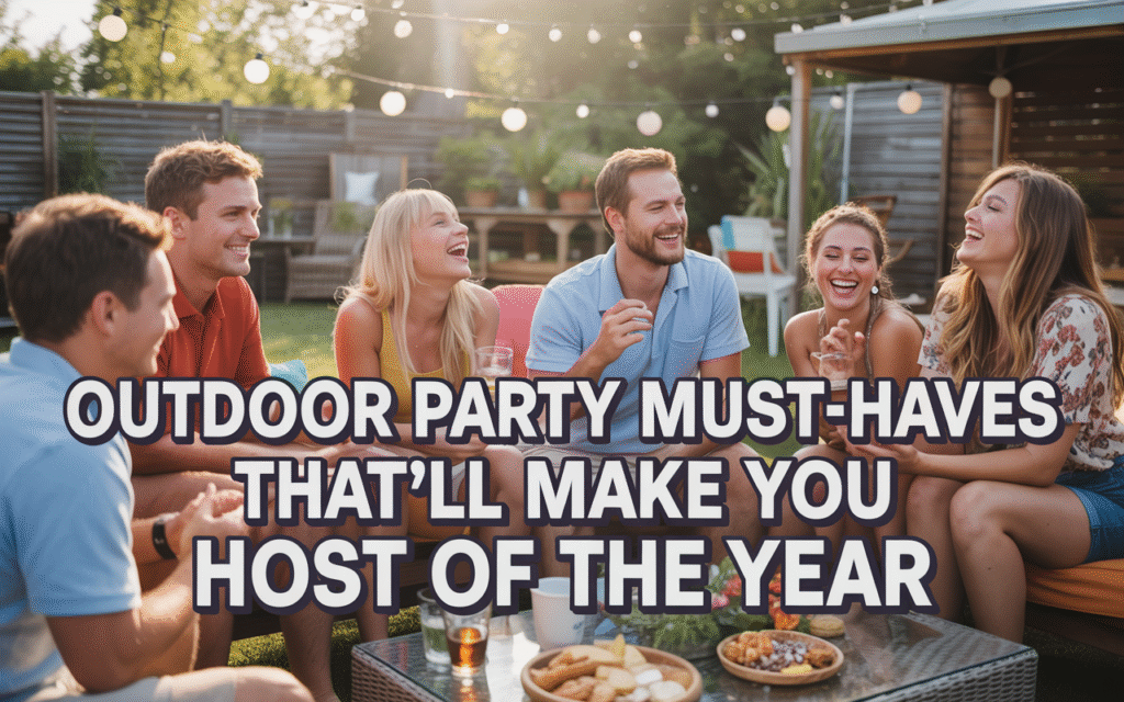 Outdoor Party Must-Haves That’ll Make You Host of the Year