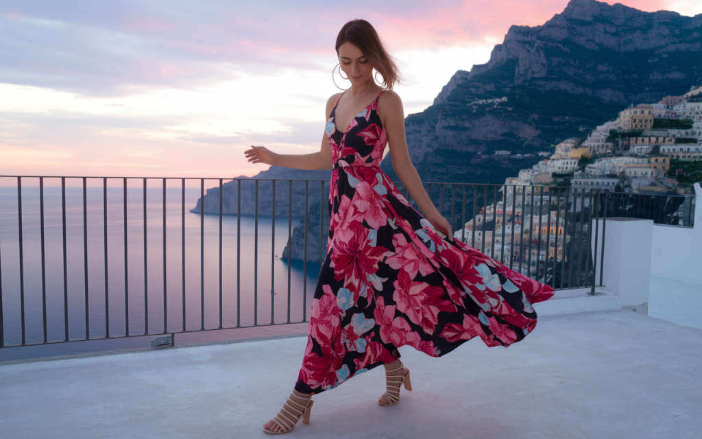Bold Floral Maxi Dresses