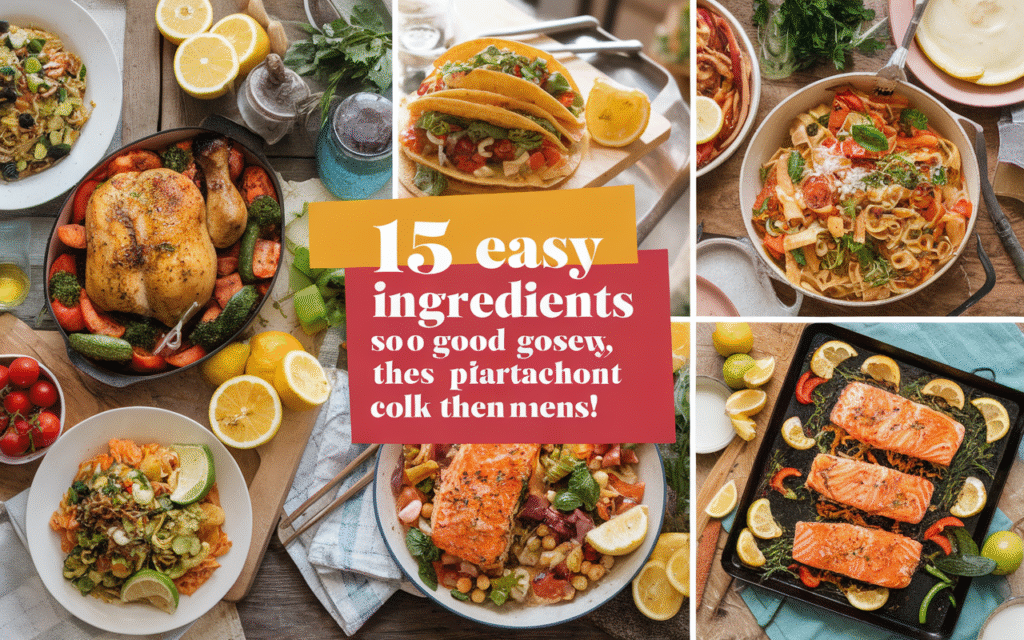15 Easy Dinner Recipes So Good, They Practically Cook Themselves