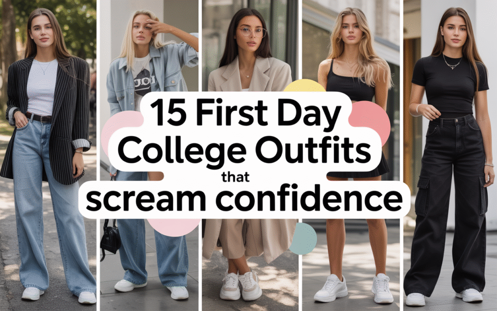 15 First Day College Outfits That Scream Confidence