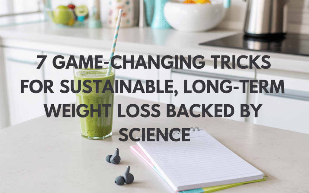 7 game-changing tricks for sustainable, long-term weight loss backed by science