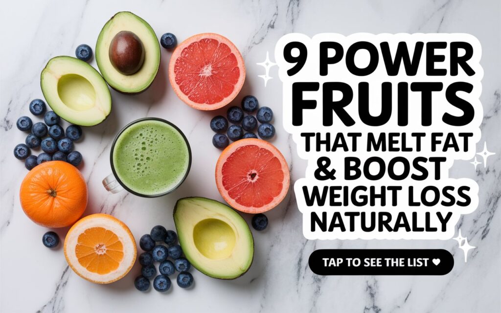 9 Power Fruits That Melt Fat & Boost Weight Loss Naturally