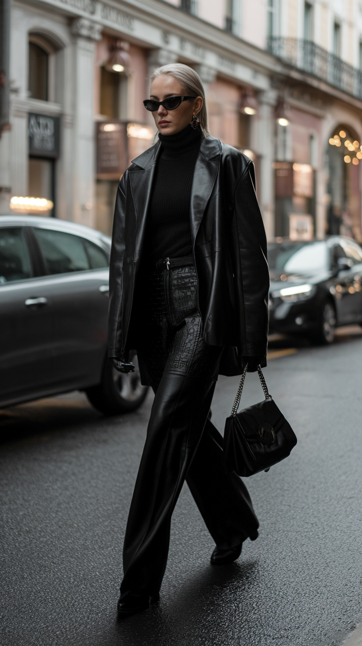 All-Black with Texture