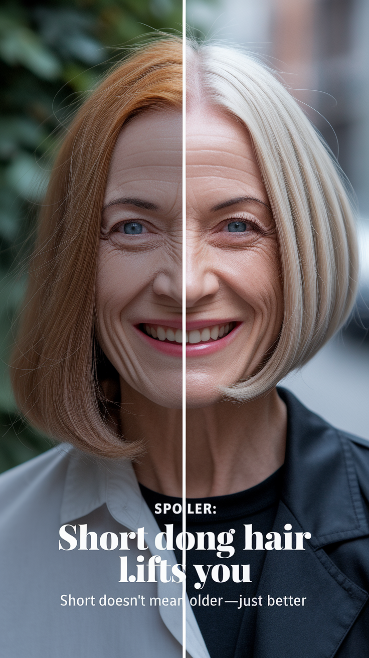 But Doesn’t Short Hair Make You Look Older