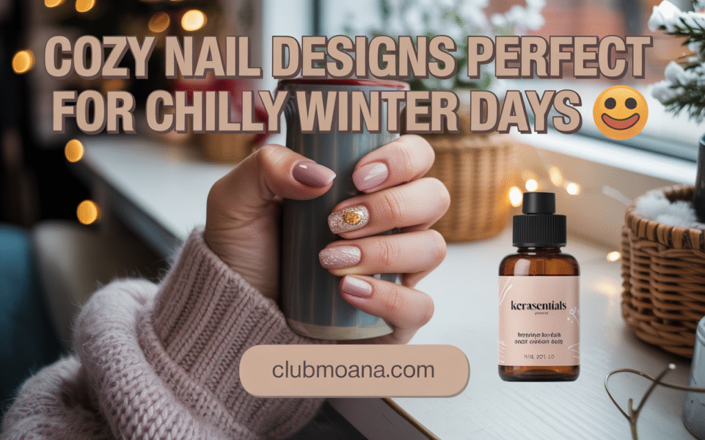 Cozy Nail Designs Perfect for Chilly Winter Days