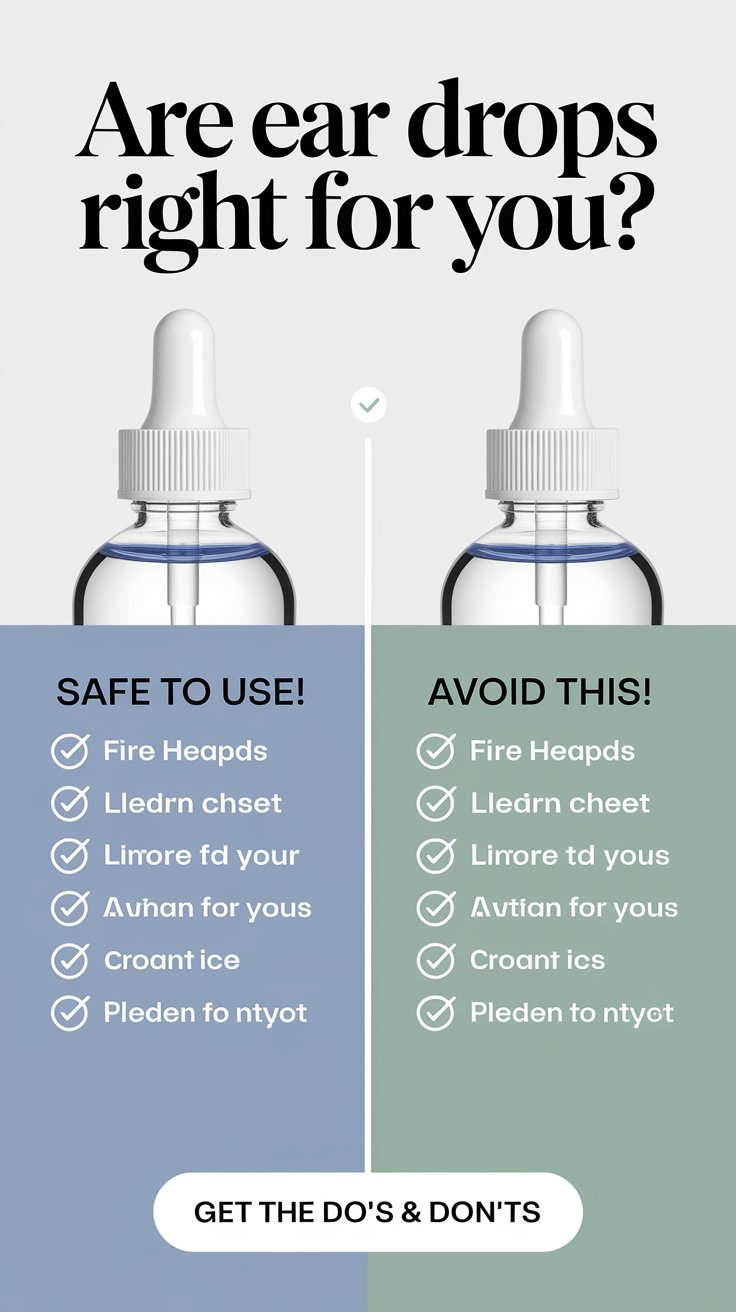 Ear Drops Section