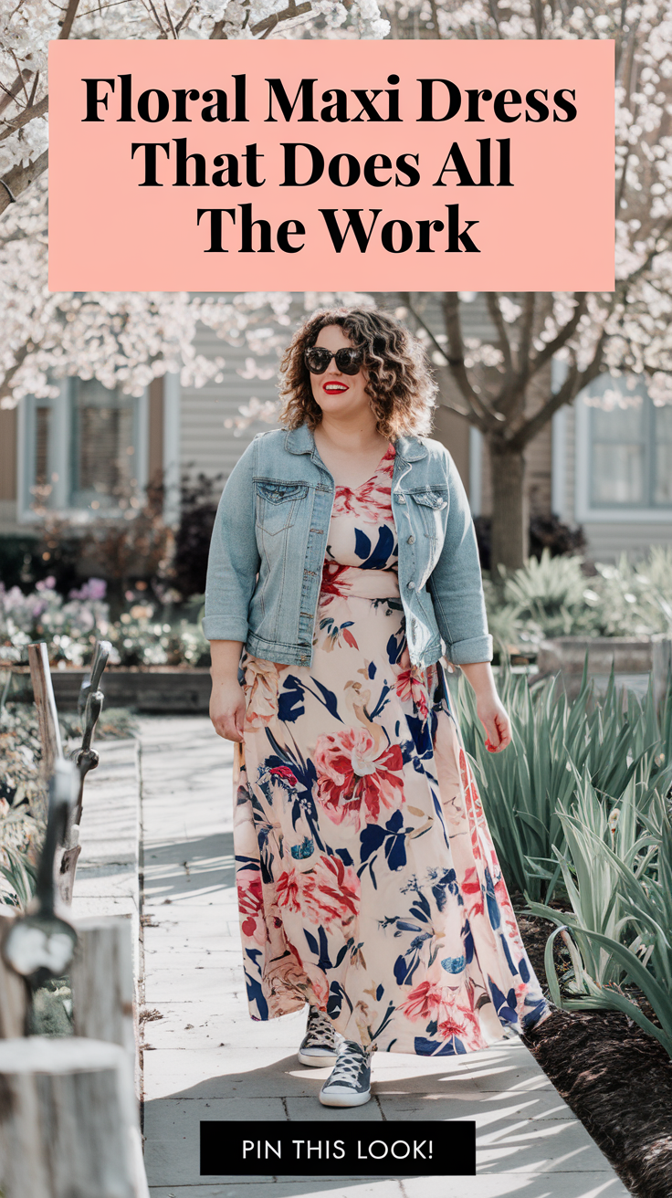Floral Maxi Dress That Does All the Work
