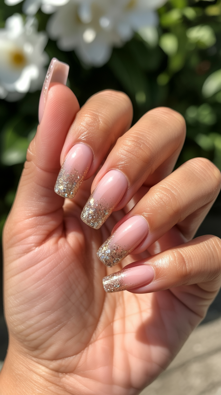Glitter Ombre to the Rescue