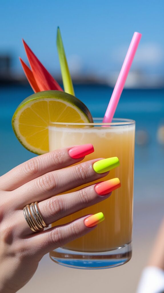 Gradient Ombre Nails