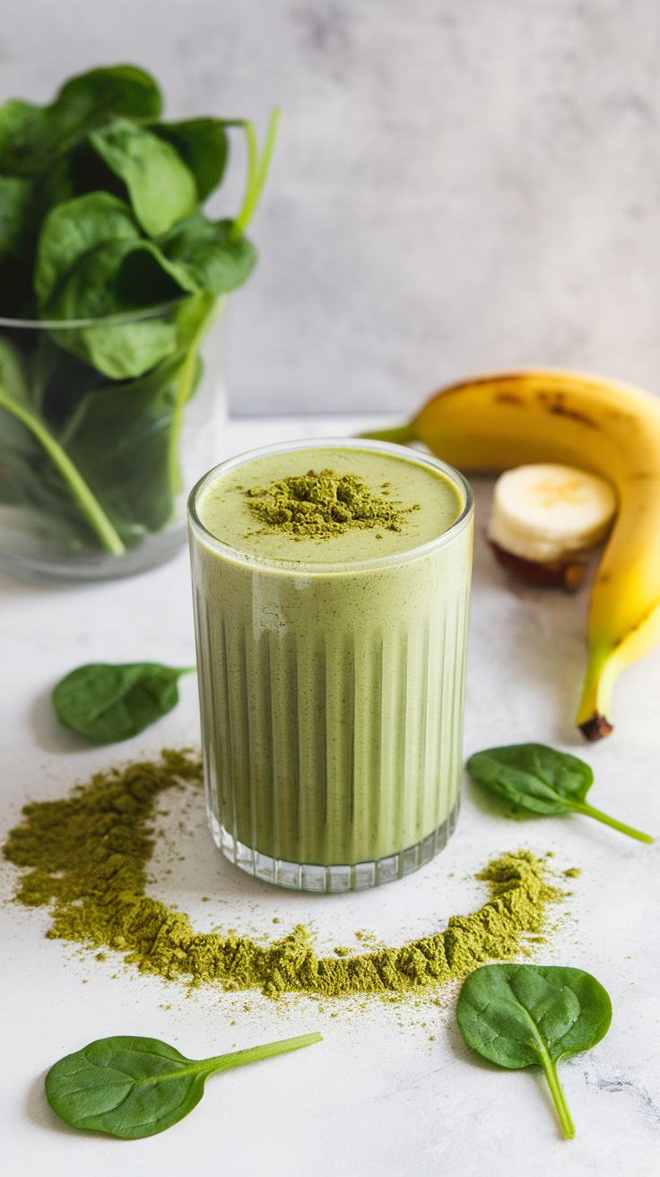 Matcha Green Smoothie (Bonus!)