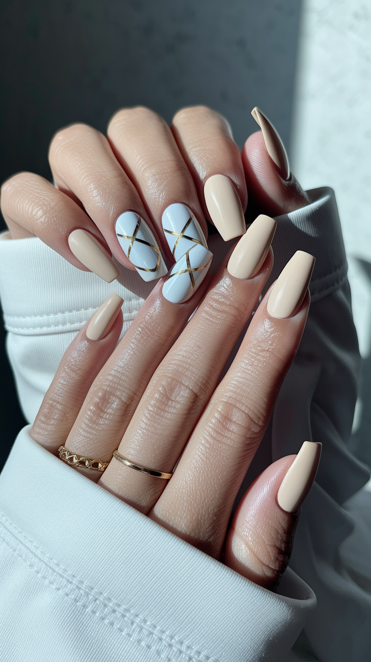 Matte Ivory Elegance