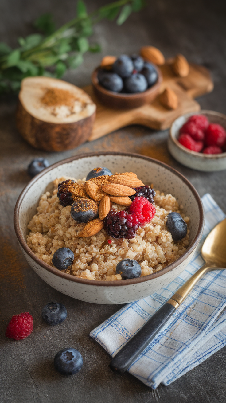 Quinoa Breakfast Bowl
