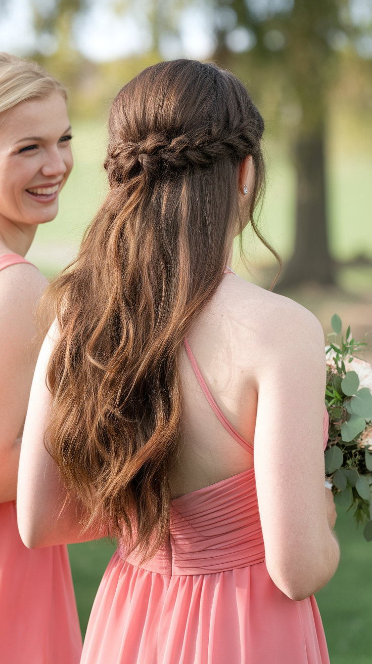 The Braided Pony Half-Up