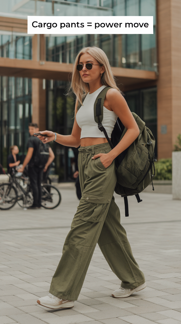 The Cargo Pants Confidence Play