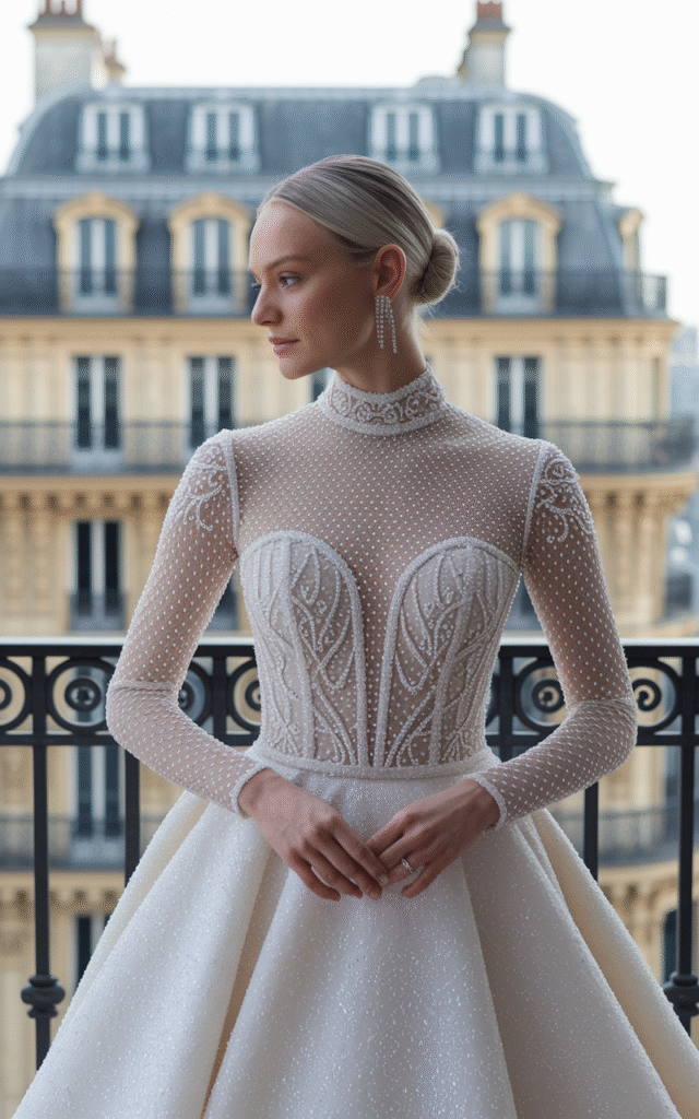 The High-Neck Glamour