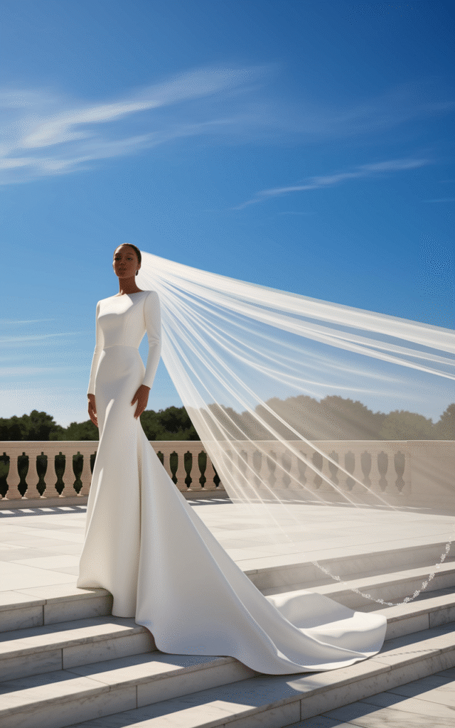The Minimalist Cape Dress
