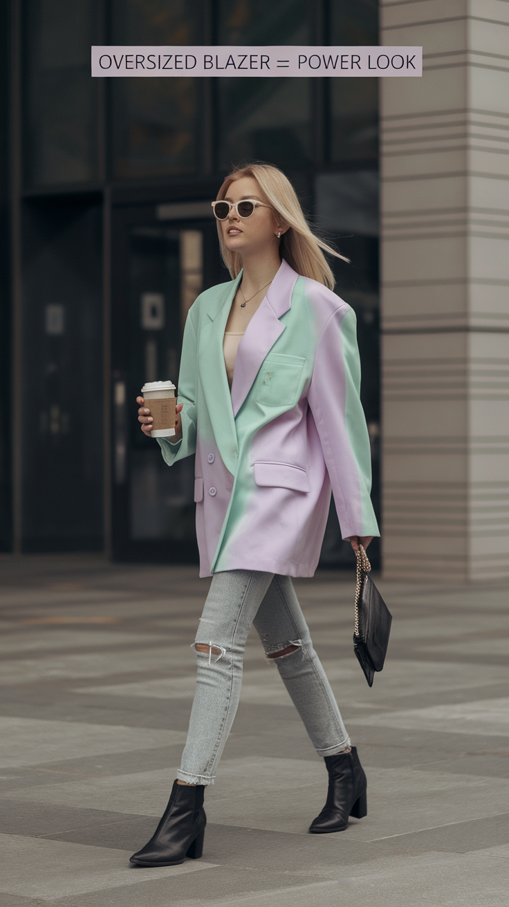 The Oversized Blazer Power Move