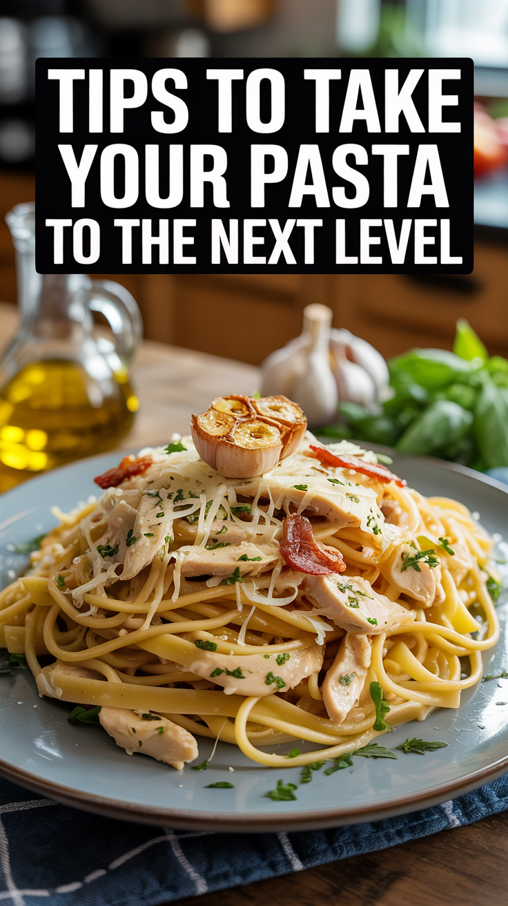 Tips to Elevate Your Cheesy Garlic Chicken Pasta