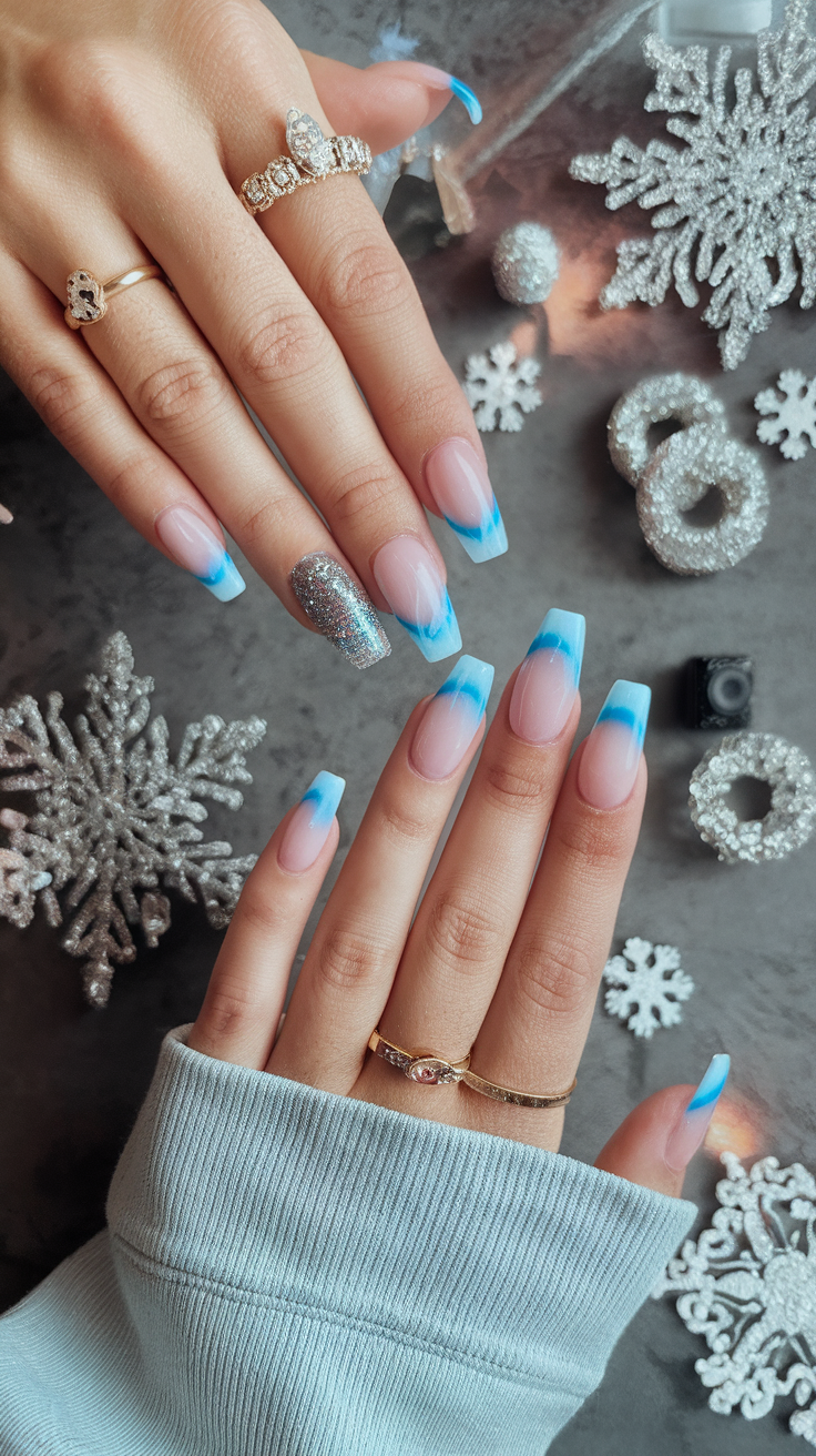 Top Frosted Nail Trends This Winter