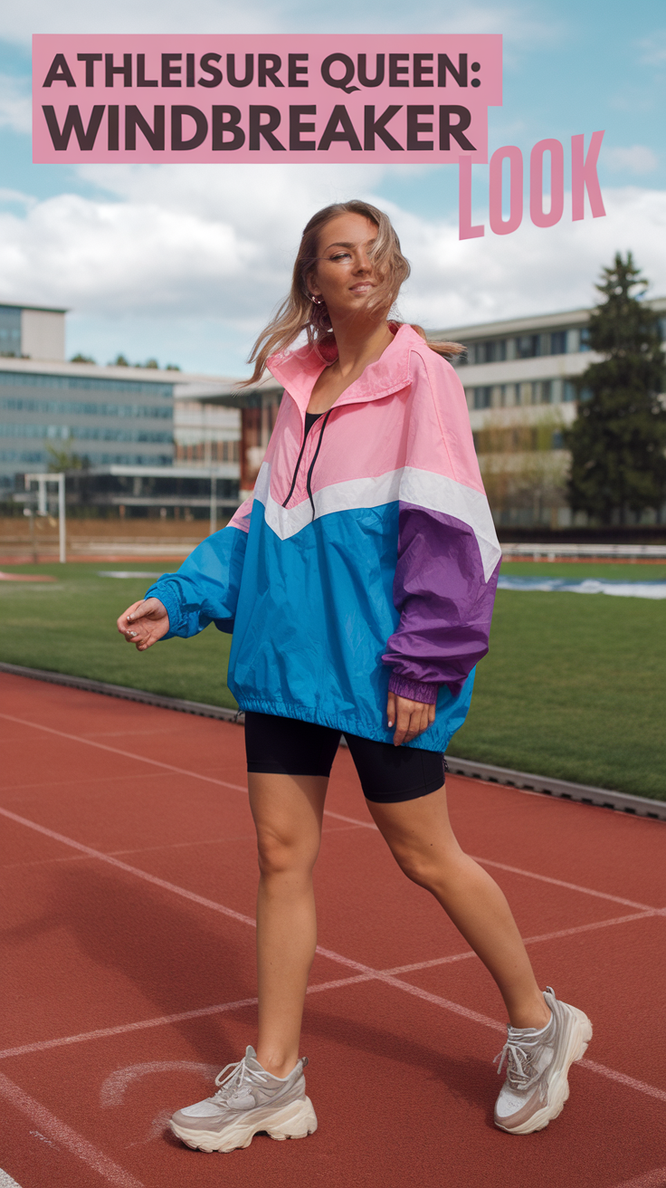 Windbreaker + Bike Shorts