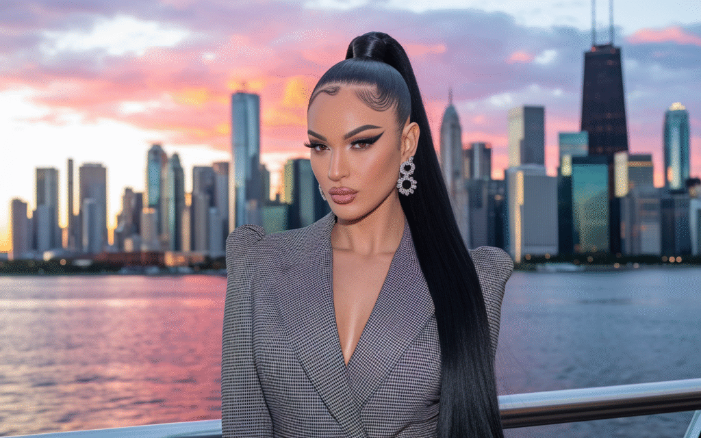 Sleek High Ponytail
