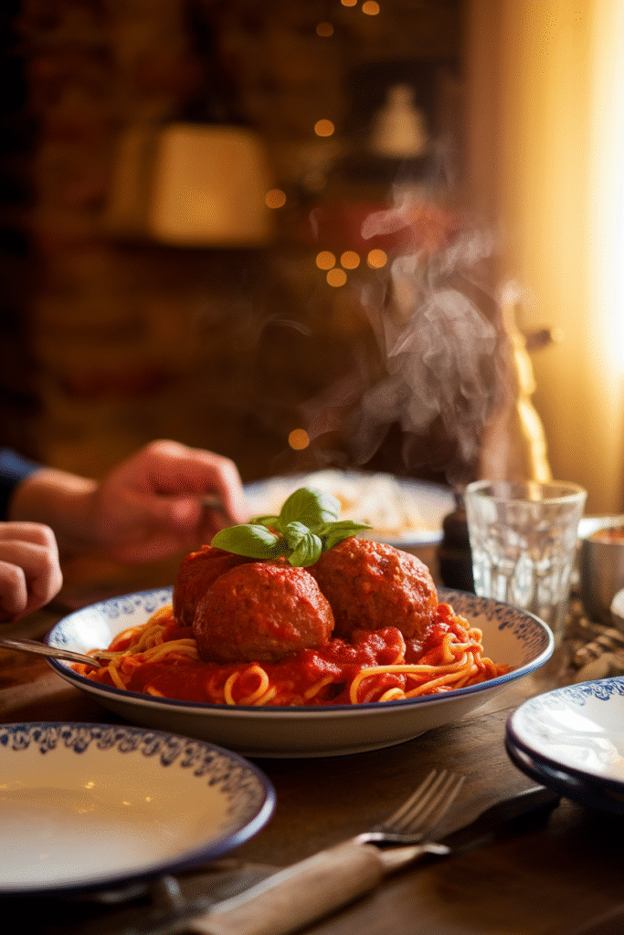 Classic Spaghetti & Meatballs