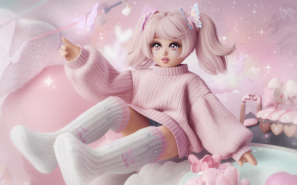 Soft Girl Dreamcore Vibes