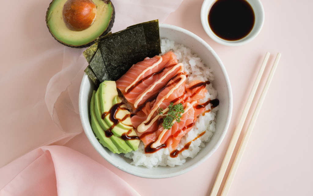 Salmon Rice Bowl (aka the Emily Mariko Bowl)