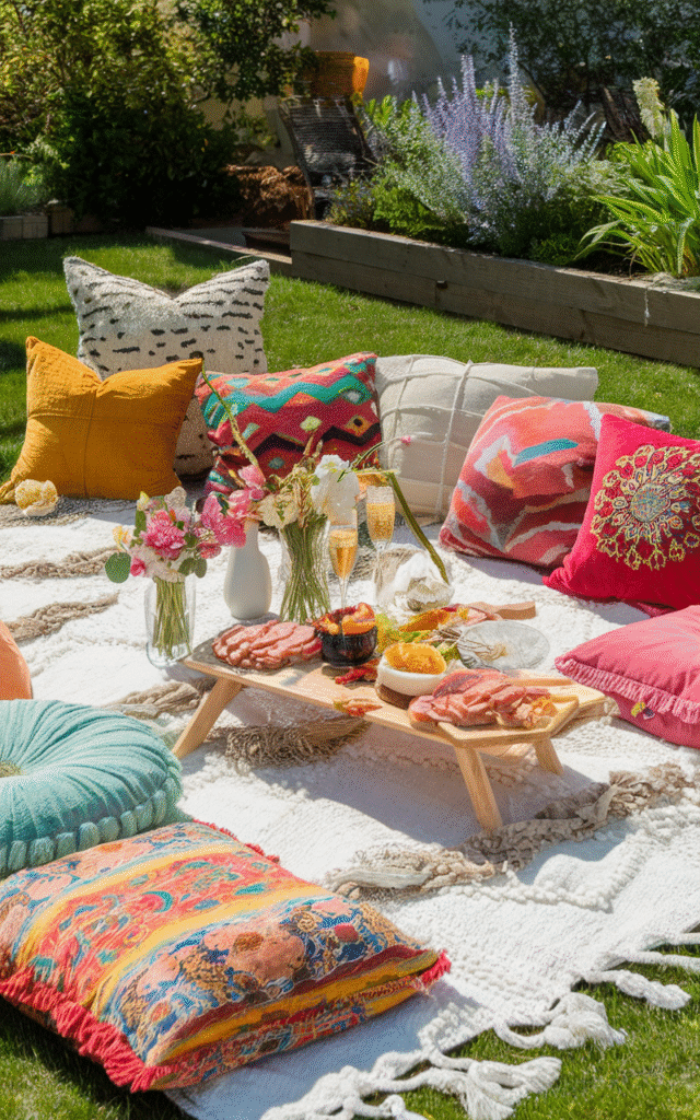 Garden Picnic with a Twist