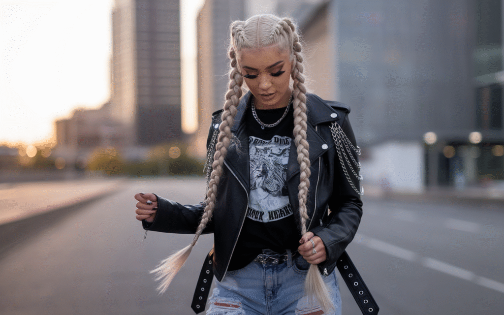 Dutch Braid (aka Reverse French)
