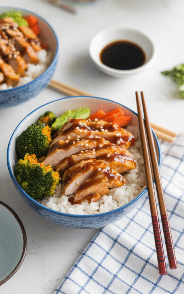 Teriyaki Chicken Bowls