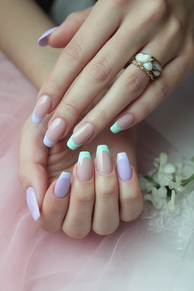 Classic French Tips… With a Twist