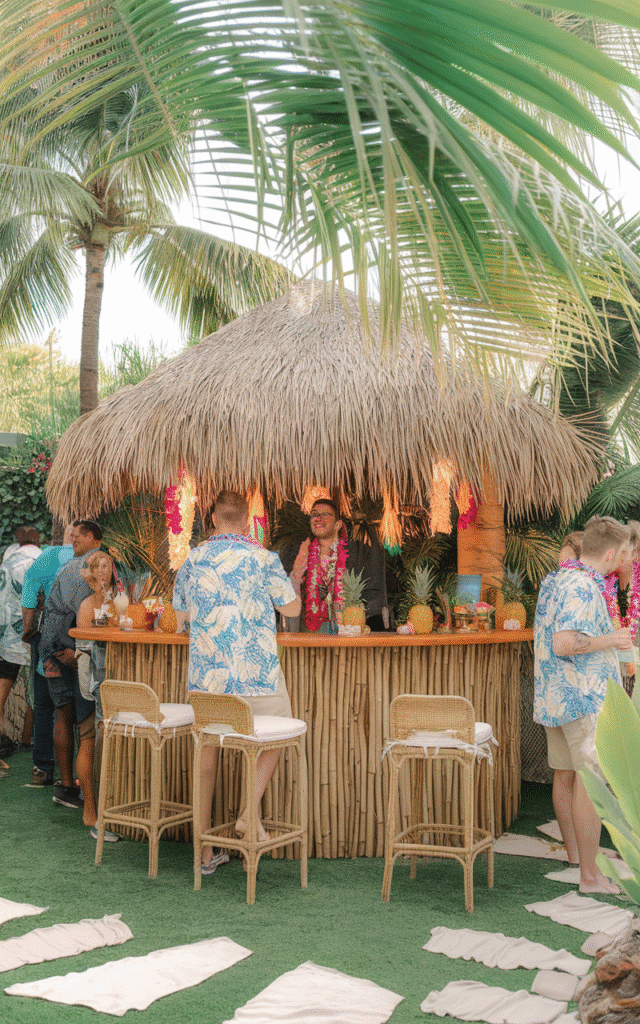 Tropical Luau in Your Backyard