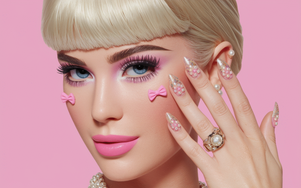 Sculpted Bows & Pearls