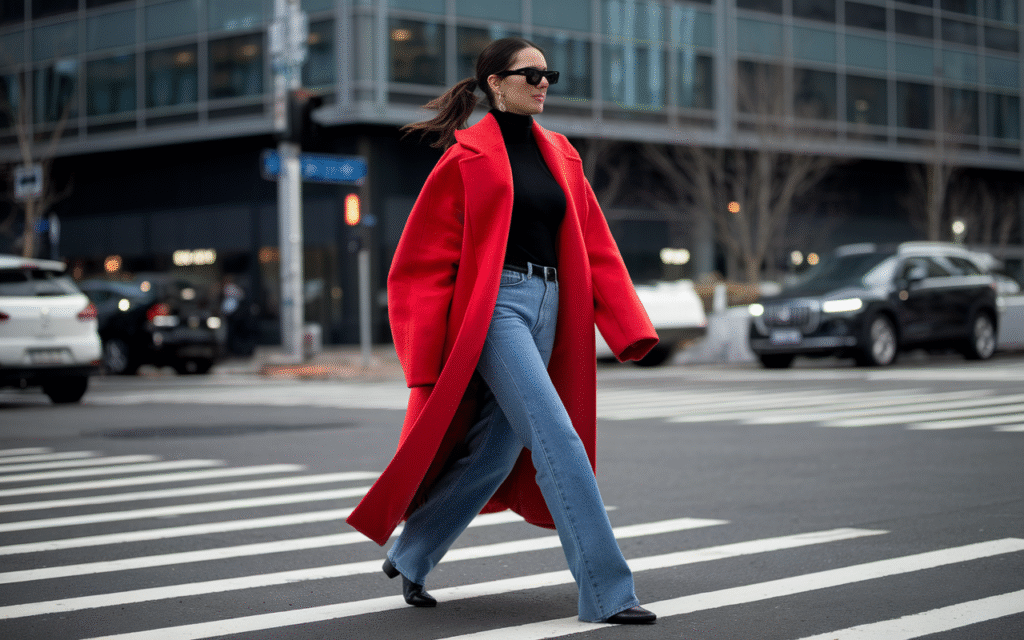 Statement Coat Over Literally Anything