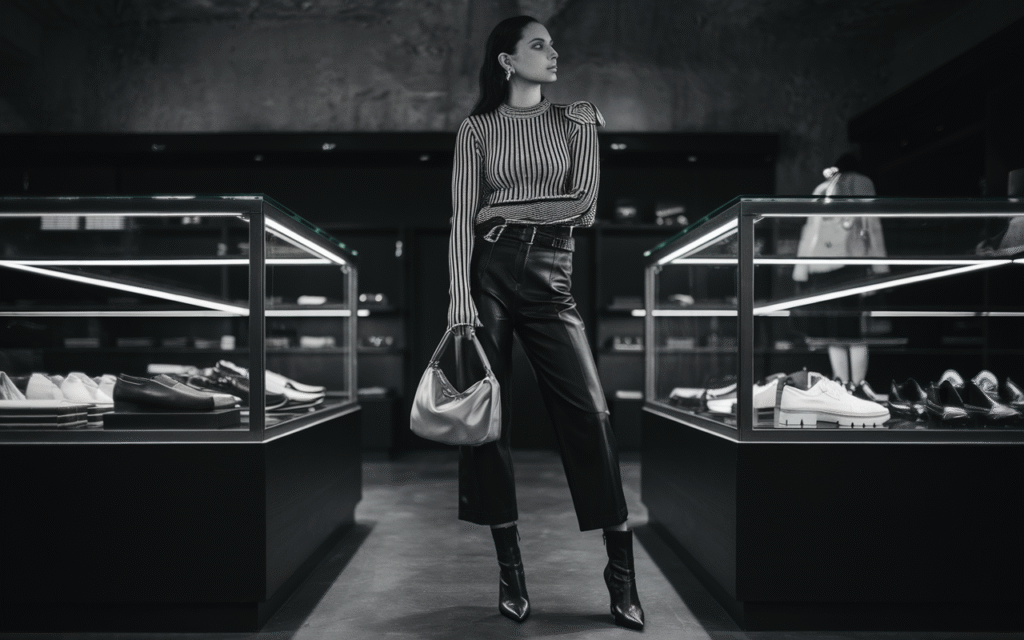 The All-Black But Make It Textured Look