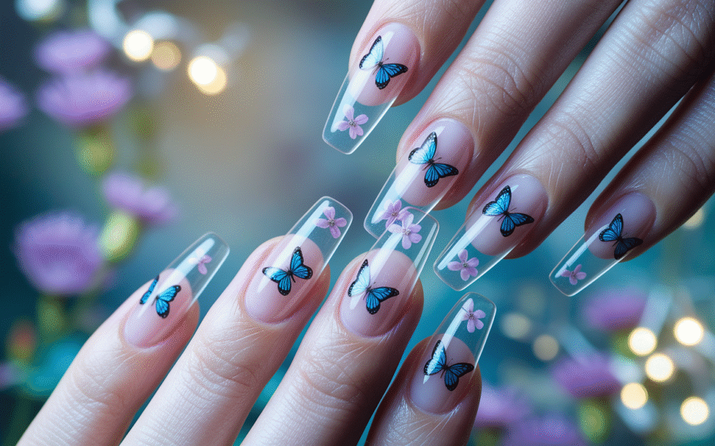 Transparent Tips with Embedded Art