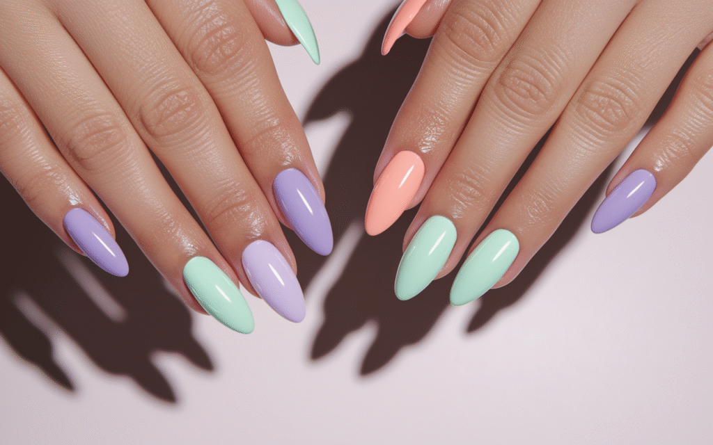 Glazed Donut Nails
