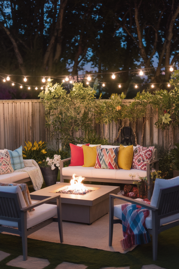 Create a Cozy Outdoor Lounge