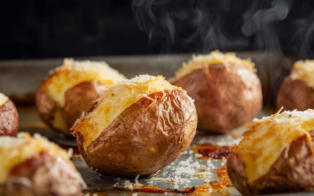 Crispy Parmesan-Crusted Potatoes